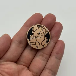 In hand, from Pokémon Coin Fan, full size