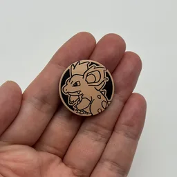 In hand, from Pokémon Coin Fan, full size