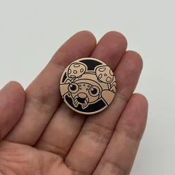 In hand, from Pokémon Coin Fan, full size