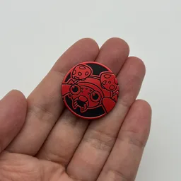 In hand, from Pokémon Coin Fan, full size