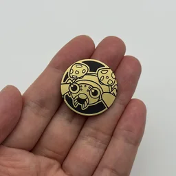 In hand, from Pokémon Coin Fan, full size