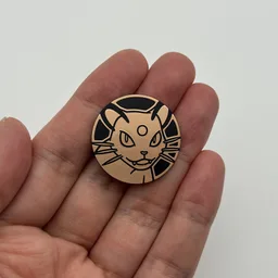 In hand, from Pokémon Coin Fan, full size