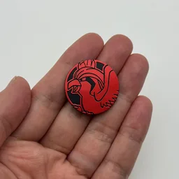 In hand, from Pokémon Coin Fan, full size