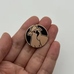 In hand, from Pokémon Coin Fan, full size