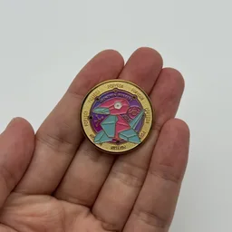 In hand, from Pokémon Coin Fan, full size