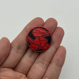 In hand, from Pokémon Coin Fan, full size