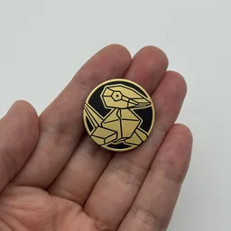 In hand, from Pokémon Coin Fan, full size
