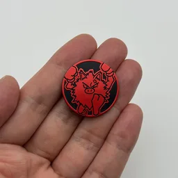 In hand, from Pokémon Coin Fan, full size