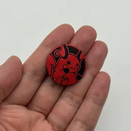 In hand, from Pokémon Coin Fan, full size