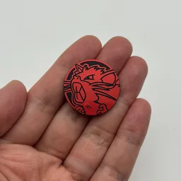 In hand, from Pokémon Coin Fan, full size