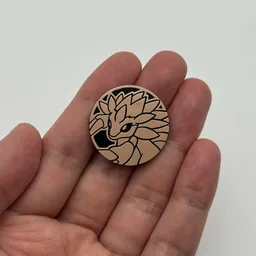 In hand, from Pokémon Coin Fan, full size