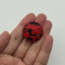 In hand, from Pokémon Coin Fan, full size