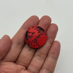 In hand, from Pokémon Coin Fan, full size