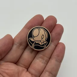 In hand, from Pokémon Coin Fan, full size