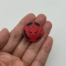 In hand, from Pokémon Coin Fan, full size