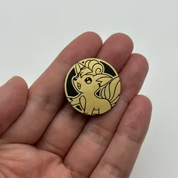 In hand, from Pokémon Coin Fan, full size