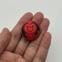 In hand, from Pokémon Coin Fan, full size
