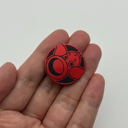 In hand, from Pokémon Coin Fan, full size