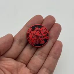 In hand, from Pokémon Coin Fan, full size