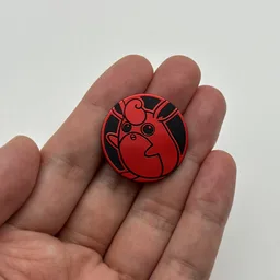 In hand, from Pokémon Coin Fan, full size