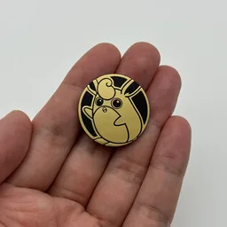 In hand, from Pokémon Coin Fan, full size