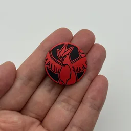 In hand, from Pokémon Coin Fan, full size