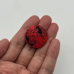 In hand, from Pokémon Coin Fan, full size