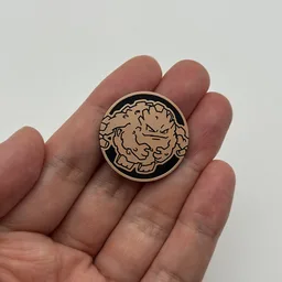 In hand, from Pokémon Coin Fan, full size
