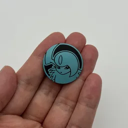In hand, from Pokémon Coin Fan, full size