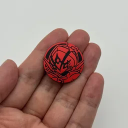 In hand, from Pokémon Coin Fan, full size