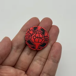 In hand, from Pokémon Coin Fan, full size