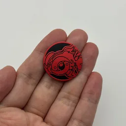 In hand, from Pokémon Coin Fan, full size