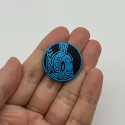 In hand, from Pokémon Coin Fan, full size