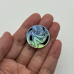 In hand, from Pokémon Coin Fan, full size