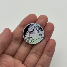 In hand, from Pokémon Coin Fan, full size