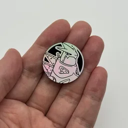 In hand, from Pokémon Coin Fan, full size
