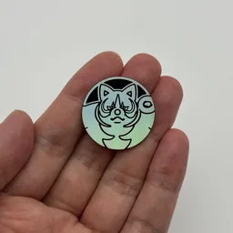 In hand, from Pokémon Coin Fan, full size
