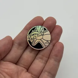 In hand, from Pokémon Coin Fan, full size