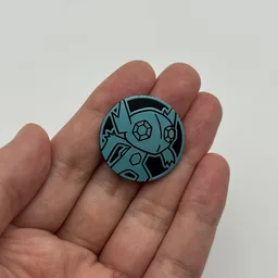 In hand, from Pokémon Coin Fan, full size
