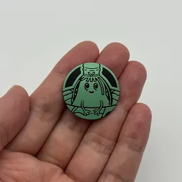 In hand, from Pokémon Coin Fan, full size