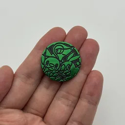 In hand, from Pokémon Coin Fan, full size