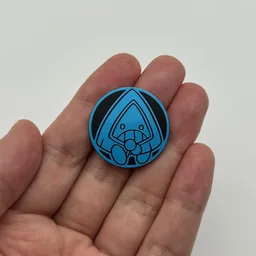In hand, from Pokémon Coin Fan, full size