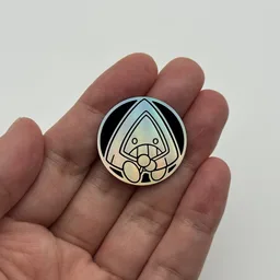 In hand, from Pokémon Coin Fan, full size