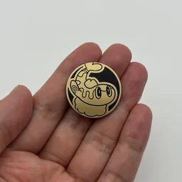In hand, from Pokémon Coin Fan, full size