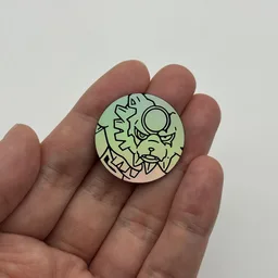 In hand, from Pokémon Coin Fan, full size