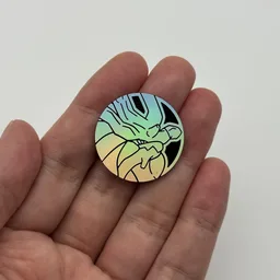 In hand, from Pokémon Coin Fan, full size