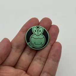 In hand, from Pokémon Coin Fan, full size