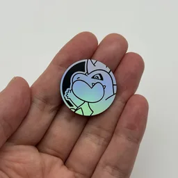 In hand, from Pokémon Coin Fan, full size