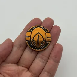 In hand, from Pokémon Coin Fan, full size