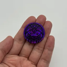 In hand, from Pokémon Coin Fan, full size